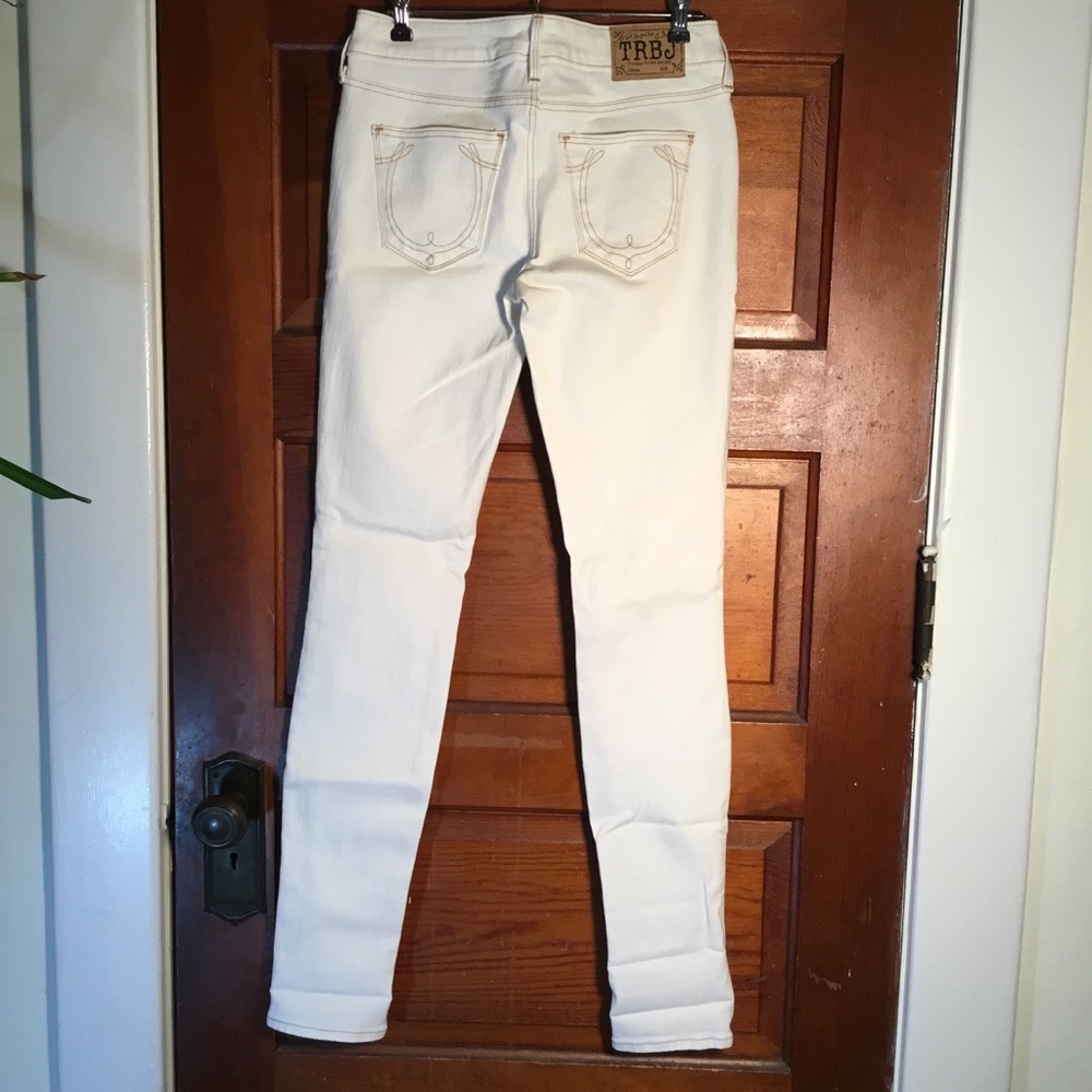 True Religion White Skinny Jean